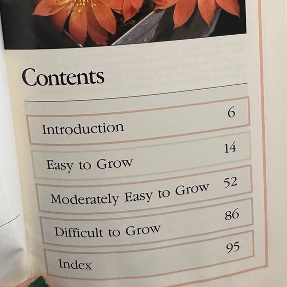 Exotic Cacti: Successful Indoor Gardening Paperback - Picture 9 of 11